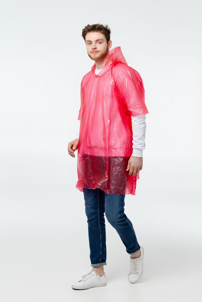 Дождевик-пончо RainProof, красный / Миниатюра WWW (1000)