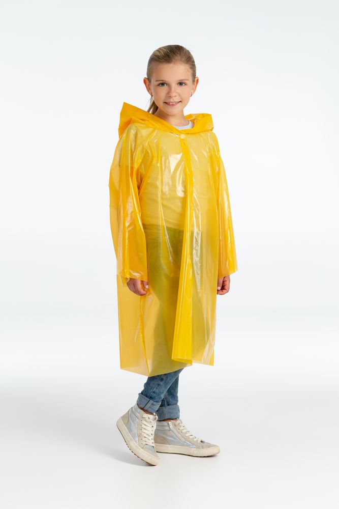Дождевик-плащ детский BrightWay Kids, желтый / Миниатюра WWW (1000)