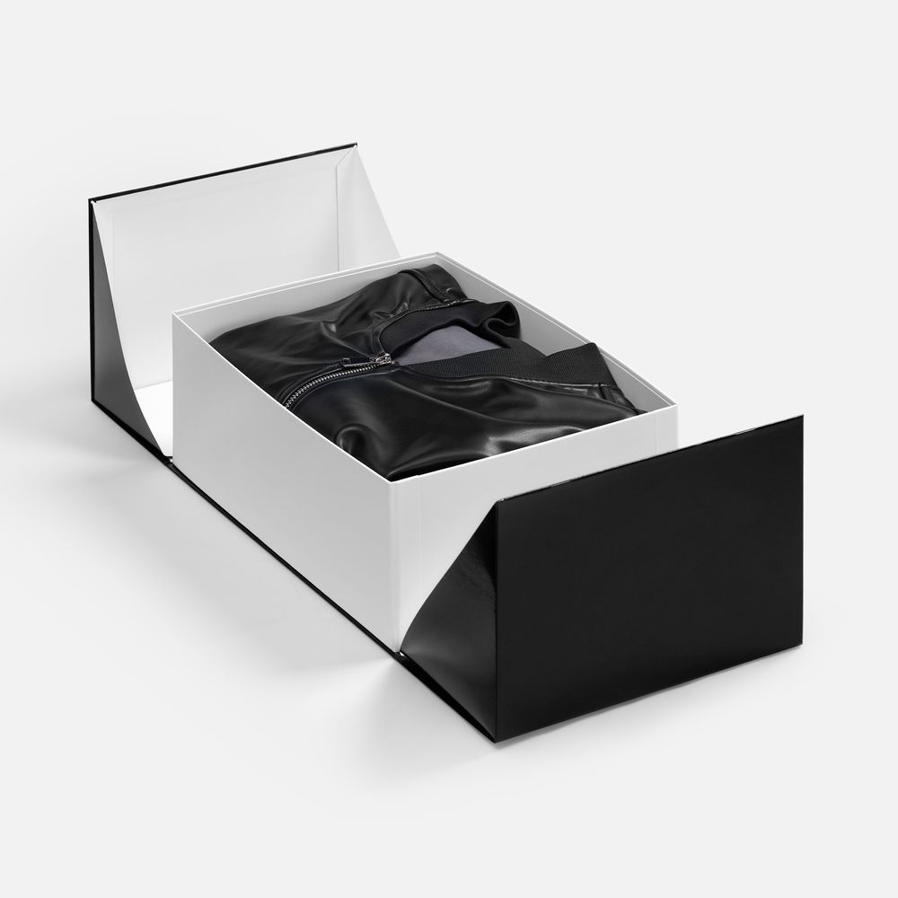 Коробка складная Foldream, M, черная / Миниатюра WWW (1000)