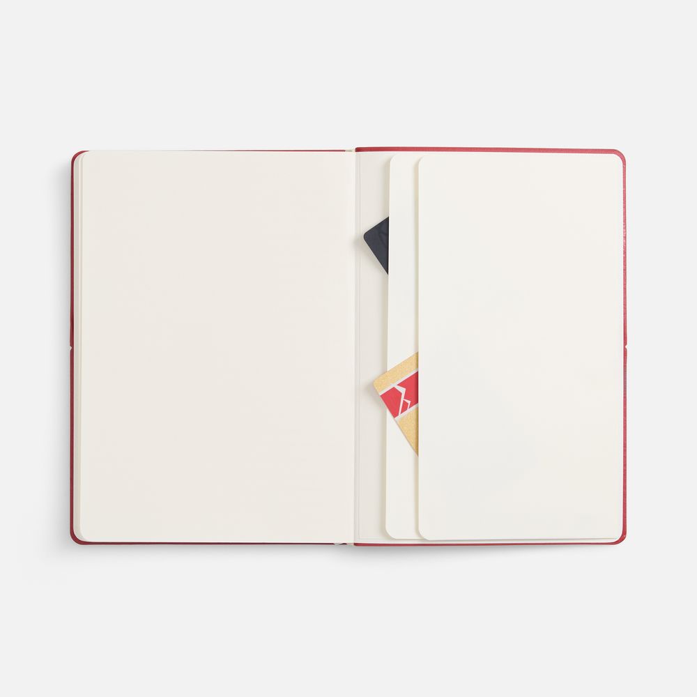 Ежедневник Kuka, недатированный, ver.2, красный / Миниатюра WWW (1000)