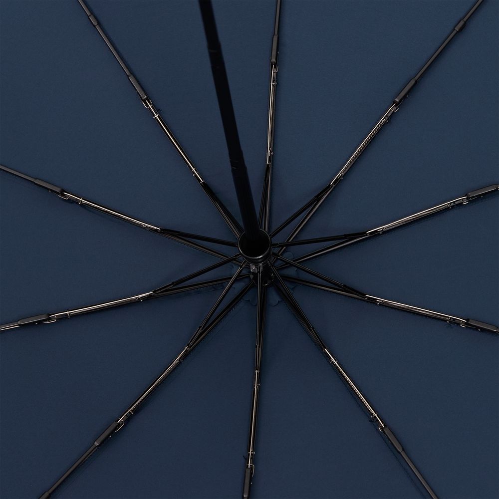 Зонт складной Cloudburst в подарочной упаковке, темно-синий / Миниатюра WWW (1000)