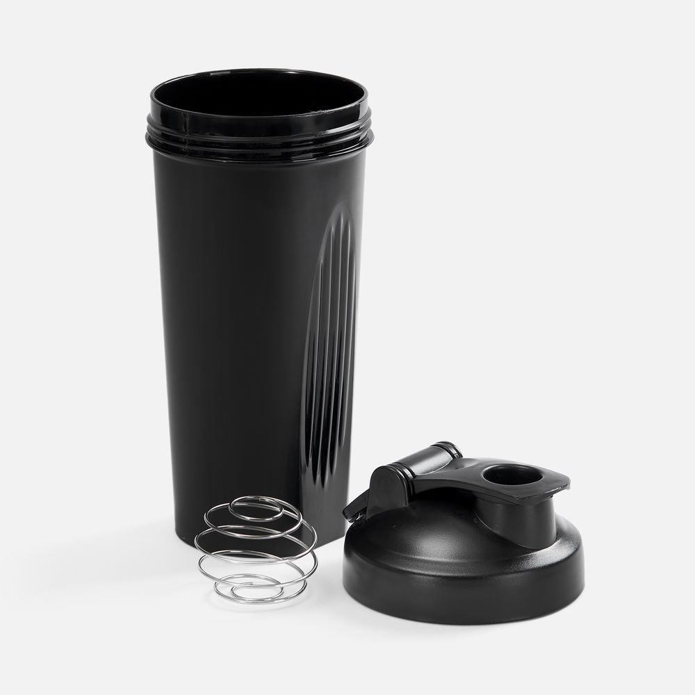 Спортивный шейкер Shake It Easy, черный / Миниатюра WWW (1000)