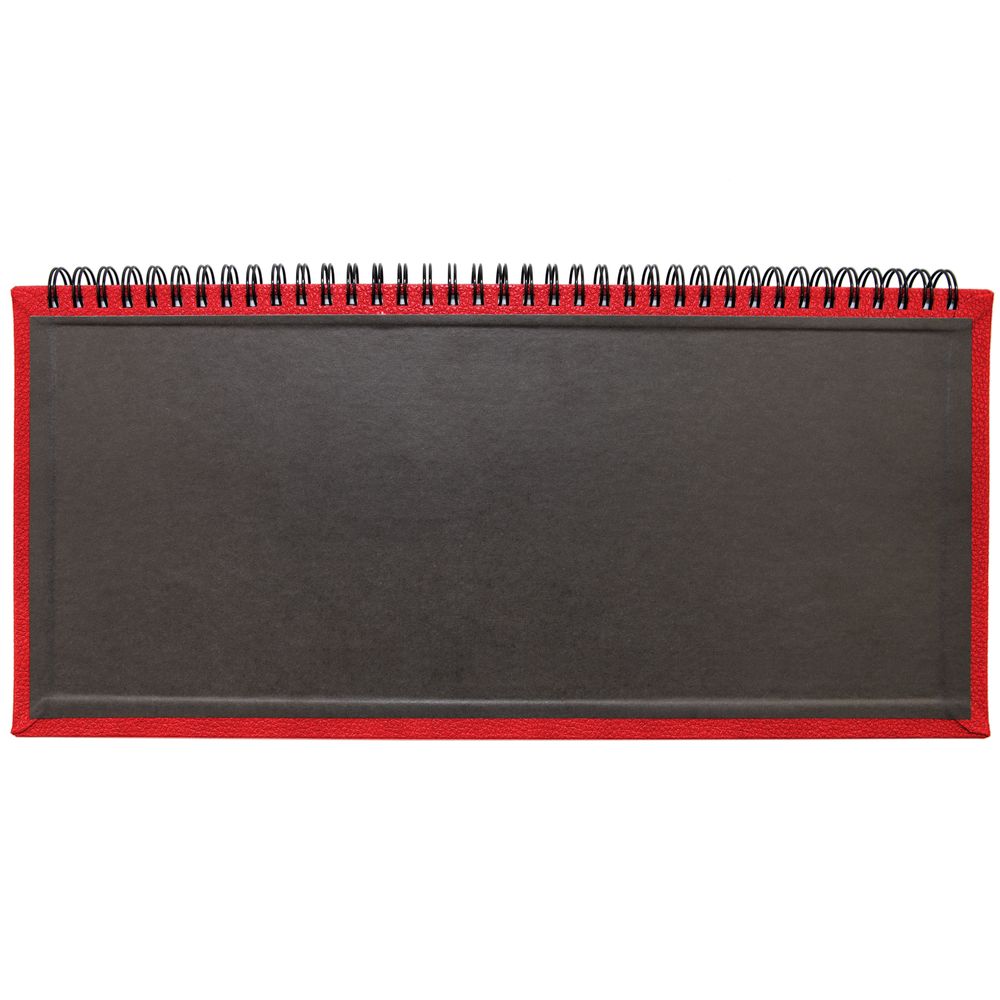 Планинг Sagrin, датированный, красный / Миниатюра WWW (1000)