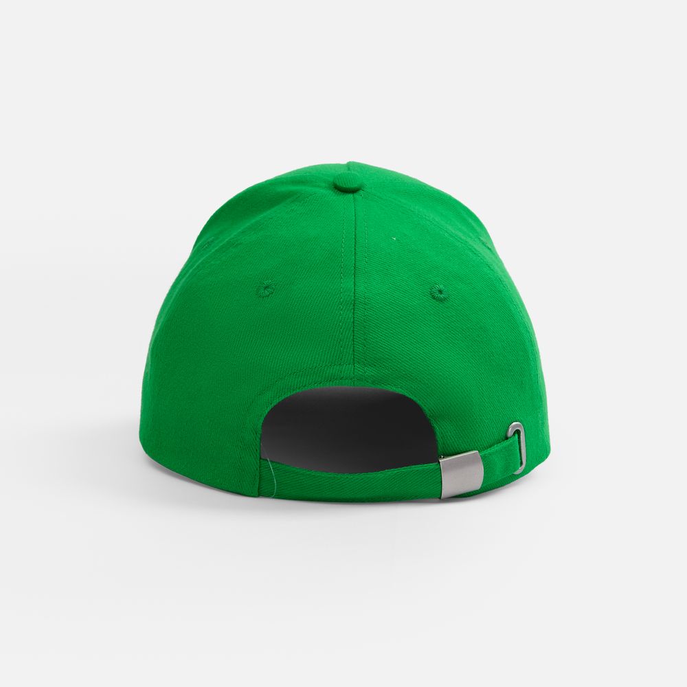 Бейсболка Classic 2.0, ярко-зеленая с белым кантом / Миниатюра WWW (1000)