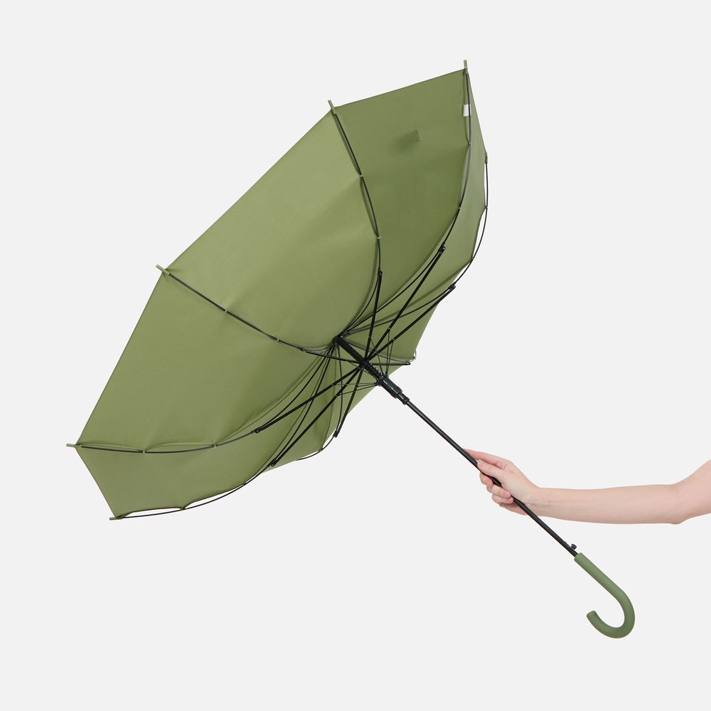 Зонт-трость Jolly Brolly, зеленый (хаки) / Миниатюра WWW (1000)