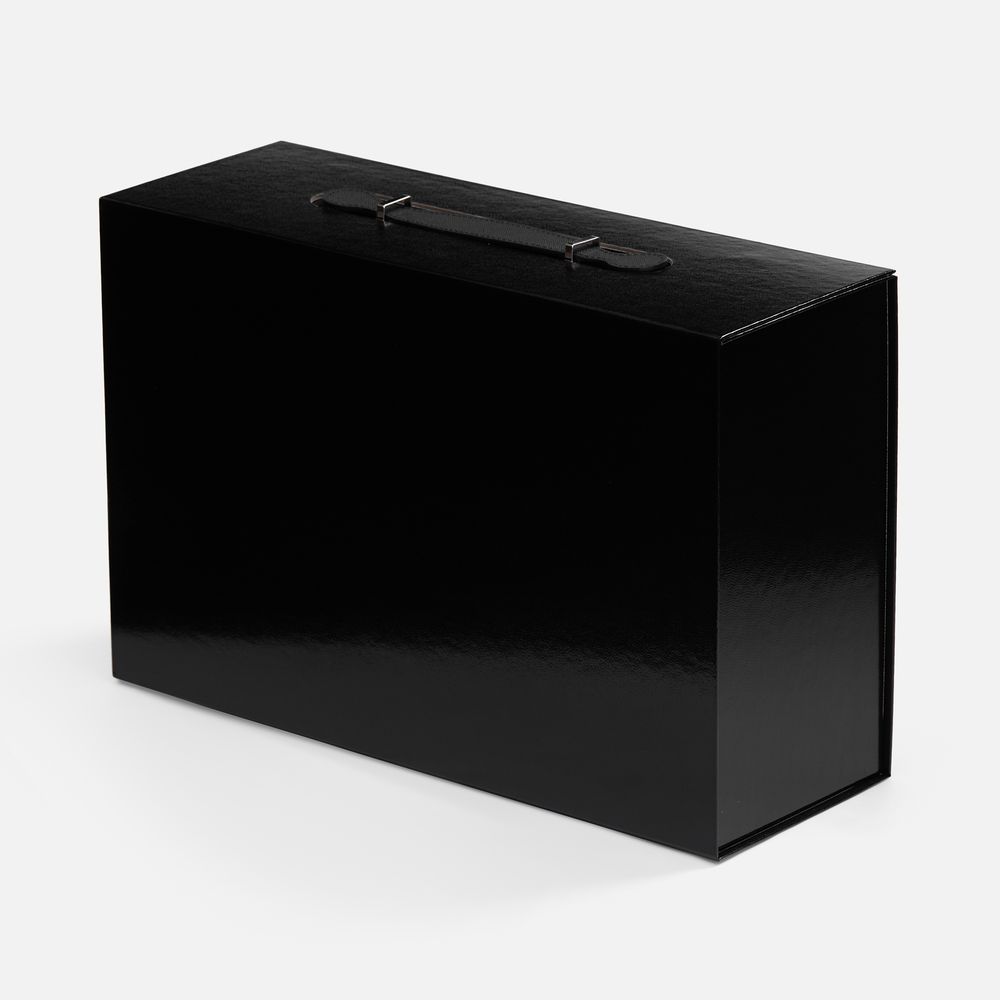 Коробка складная Holdfold, L, черная / Миниатюра WWW (1000)