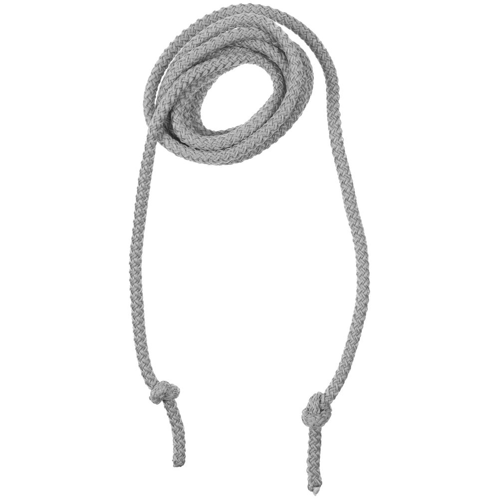 Круглый шнур Lasso L, серый, 130 см / Миниатюра WWW (1000)