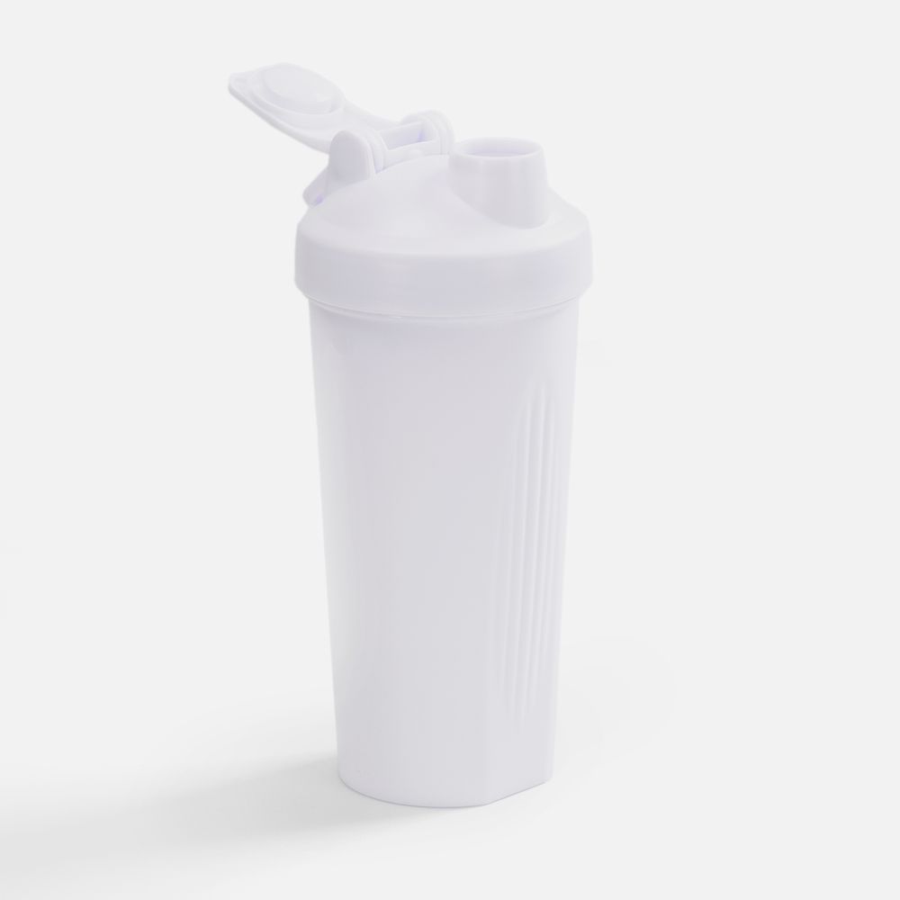 Спортивный шейкер Shake It Easy, белый / Миниатюра WWW (1000)