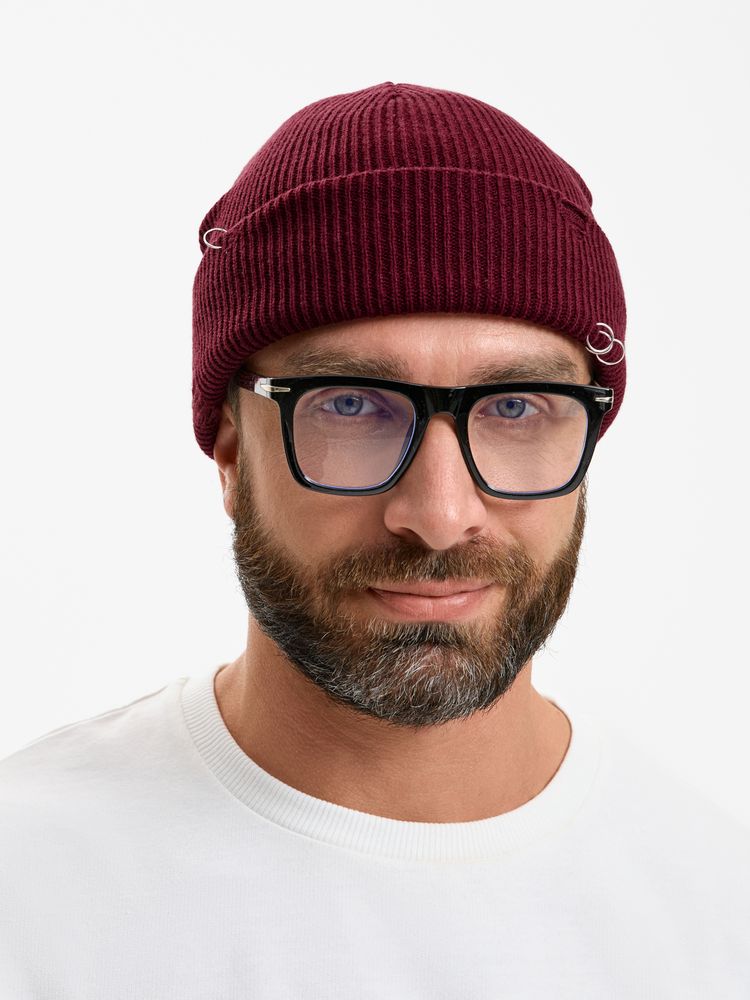 Шапка Ribelle, темно-красная (винная) / Миниатюра WWW (1000)