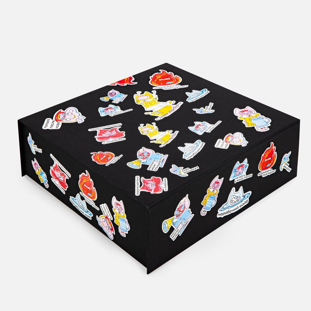 Наклейки из ПВХ Sticker Pack на заказ, S / Миниатюра WWW (1000)