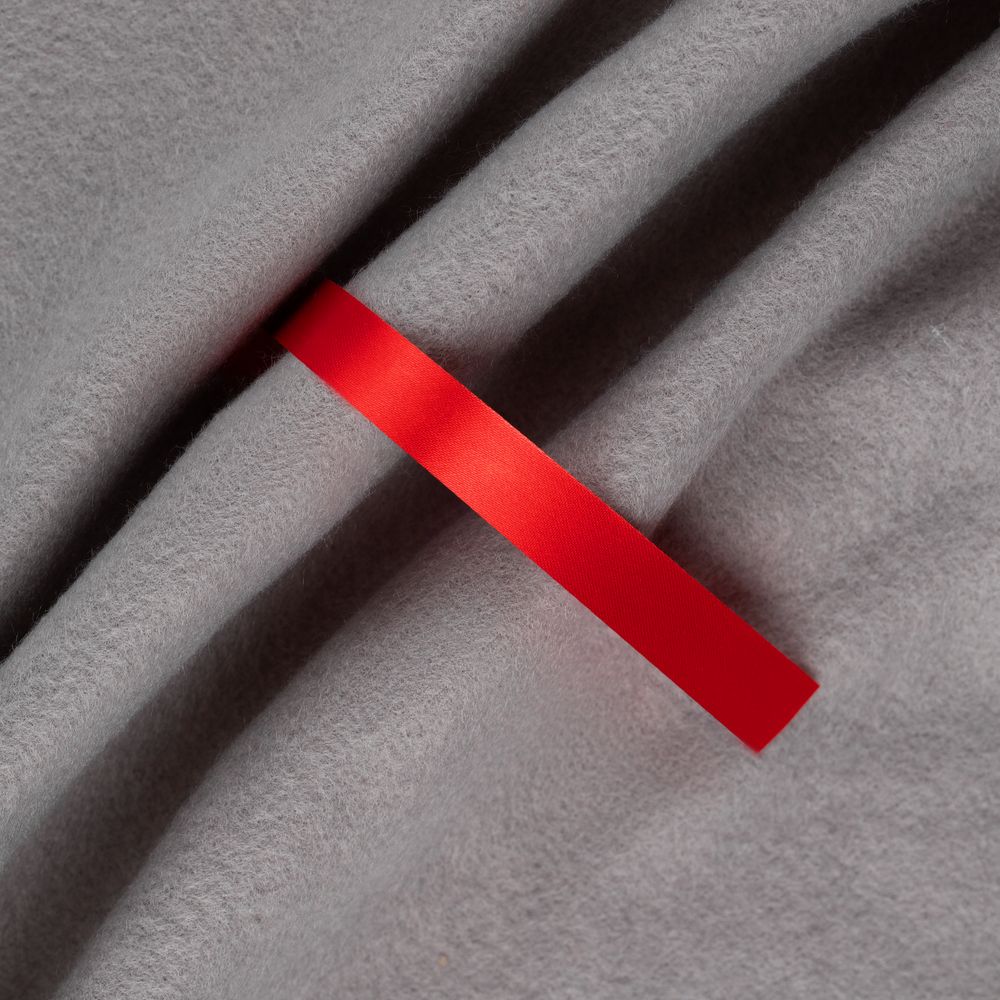 Лента сатиновая Satin 10 S, красная, 50 см / Миниатюра WWW (1000)