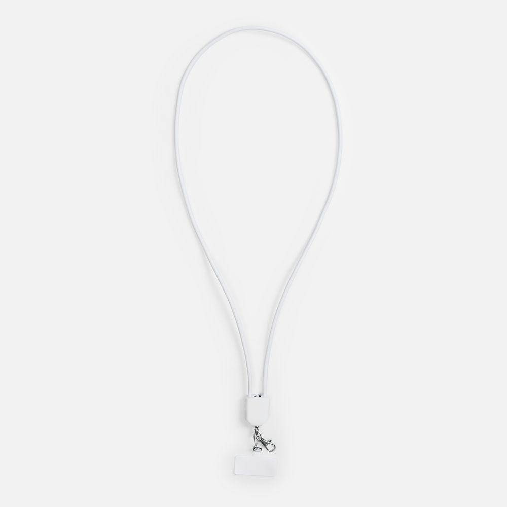 Кабель-ланьярд energyFlex Pro, белый / Миниатюра WWW (1000)