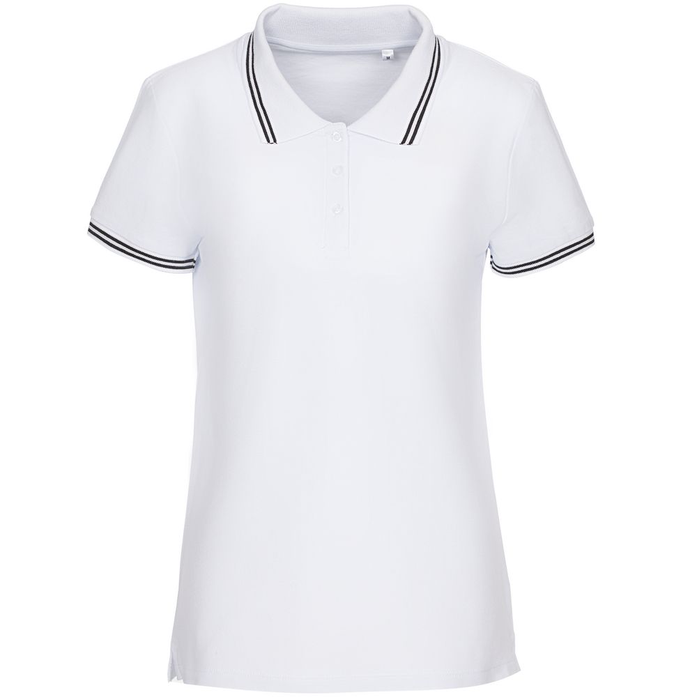 Рубашка поло женская Virma Stripes Lady, белая / Миниатюра WWW (1000)