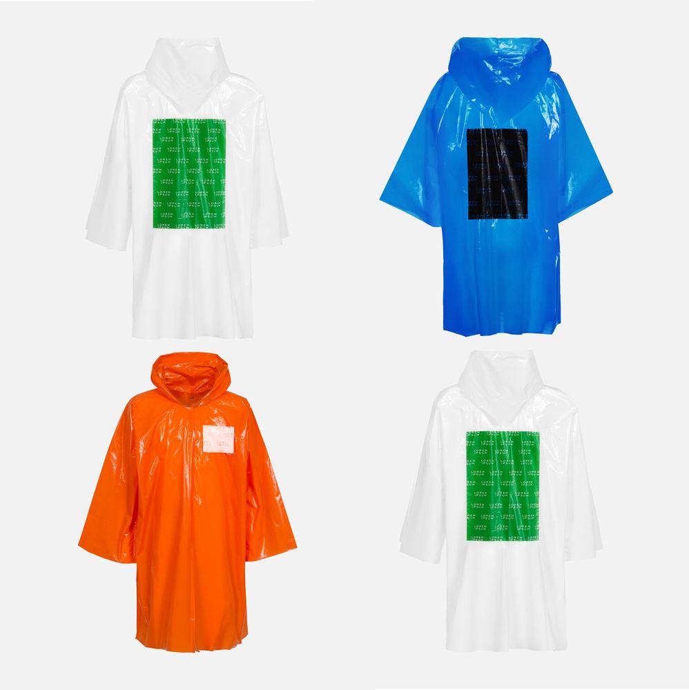 Дождевик-плащ BrightWay с печатью в один цвет на заказ / Миниатюра WWW (1000)