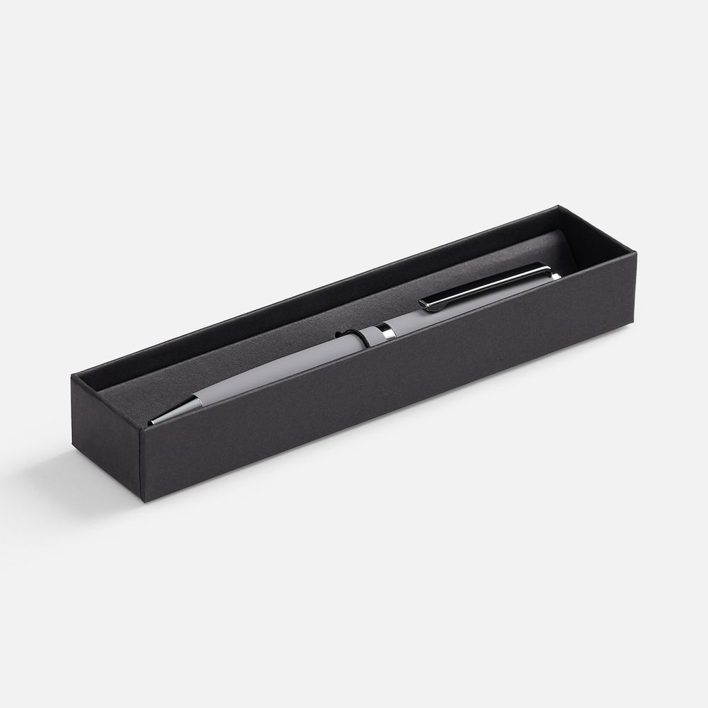 Ручка шариковая Inkish Chrome, серая / Миниатюра WWW (1000)