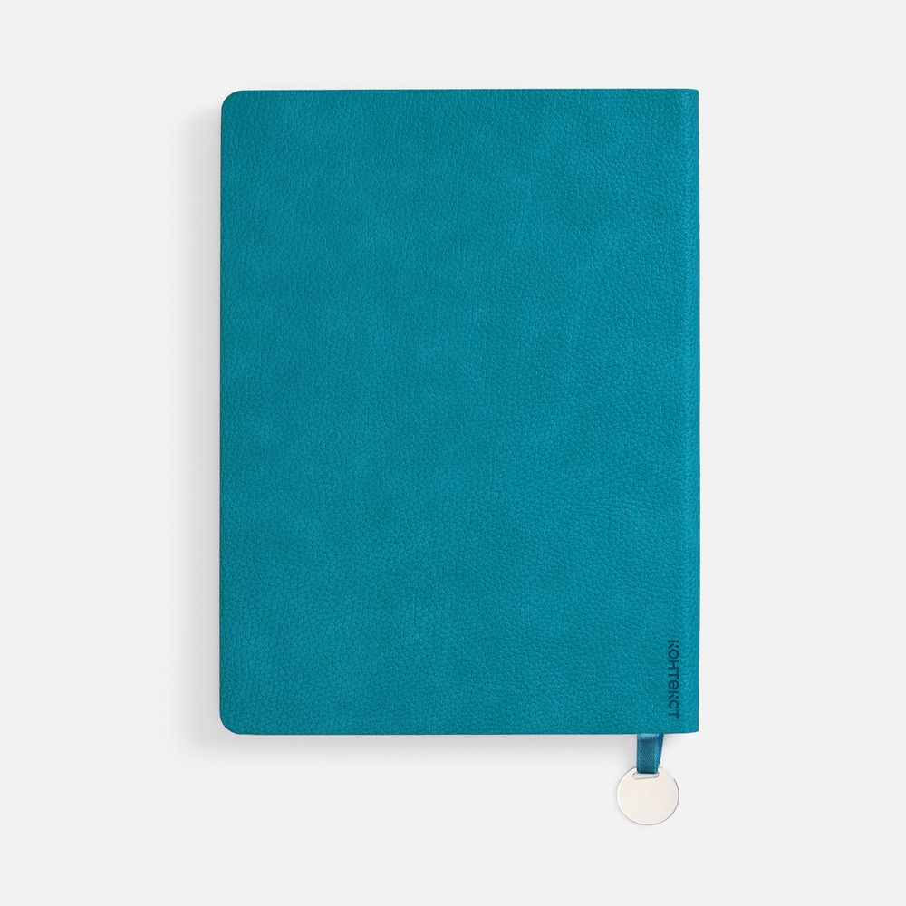 Ежедневник Lafite, недатированный, бирюзовый / Миниатюра WWW (1000)