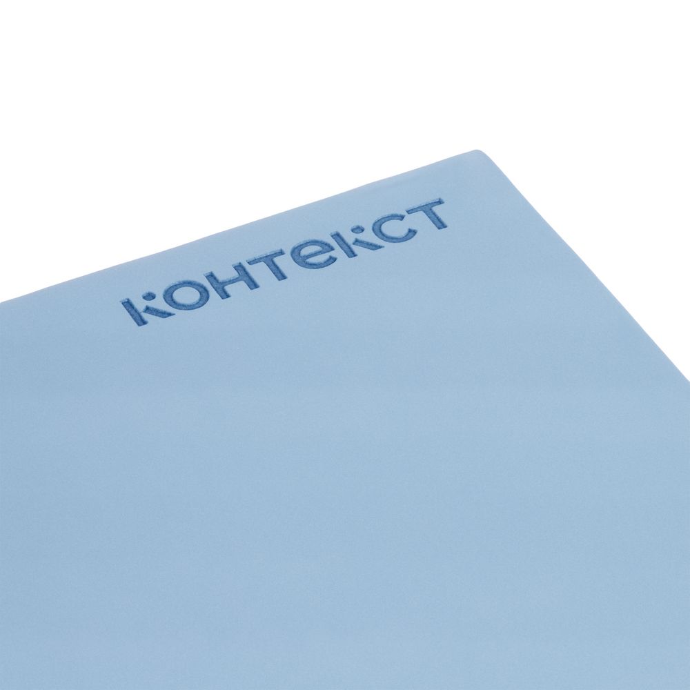 Блокнот Charm, голубой / Миниатюра WWW (1000)