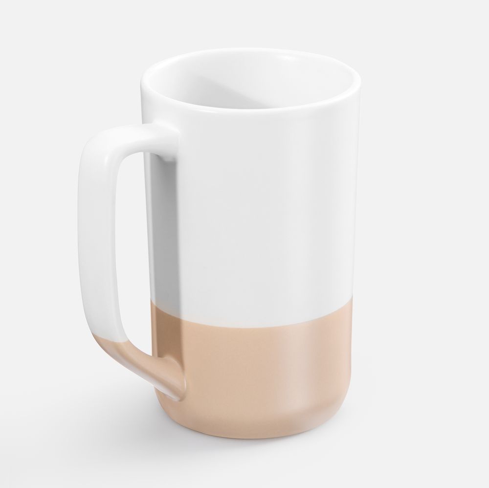 Кружка для сублимационной печати Neito, бежевая / Миниатюра WWW (1000)