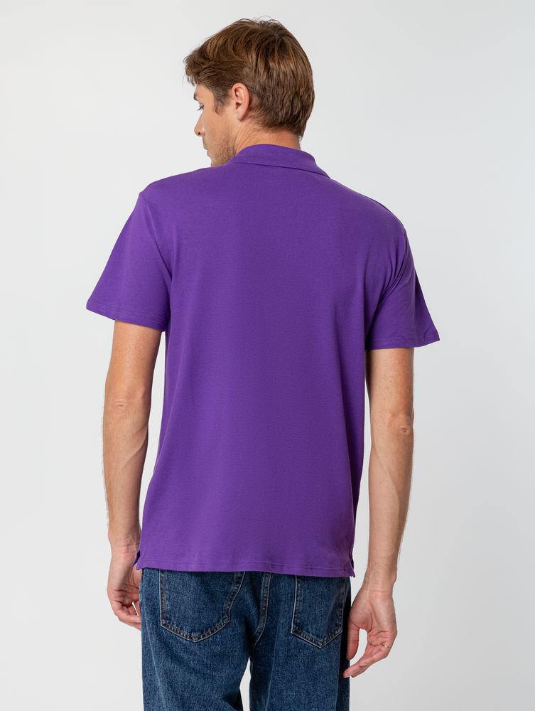 Рубашка поло мужская Summer 170, темно-фиолетовая / Миниатюра WWW (1000)