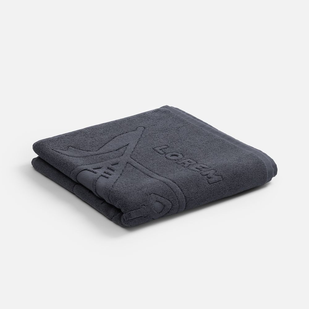 Полотенце на заказ Surpass с рельефным логотипом, большое / Миниатюра WWW (1000)