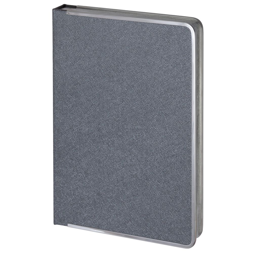 Ежедневник Frame Metal, недатированный, серый / Миниатюра WWW (1000)