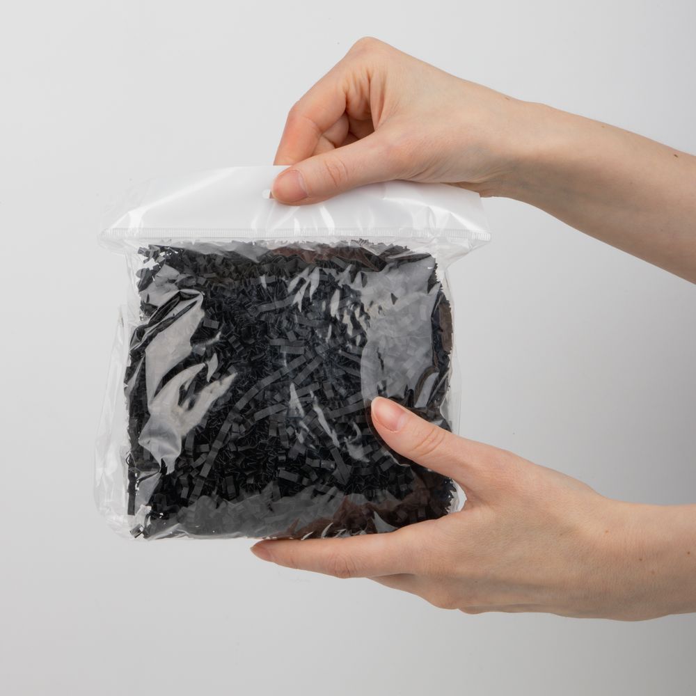 Бумажный наполнитель Chip, черный / Миниатюра WWW (1000)