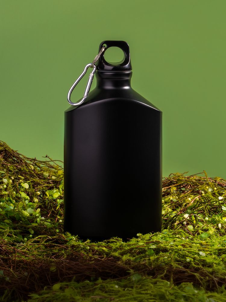 Походная фляжка Tula, черная / Миниатюра WWW (1000)