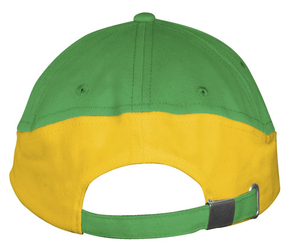 Бейсболка Booster, ярко-зеленая с желтым / Миниатюра WWW (1000)