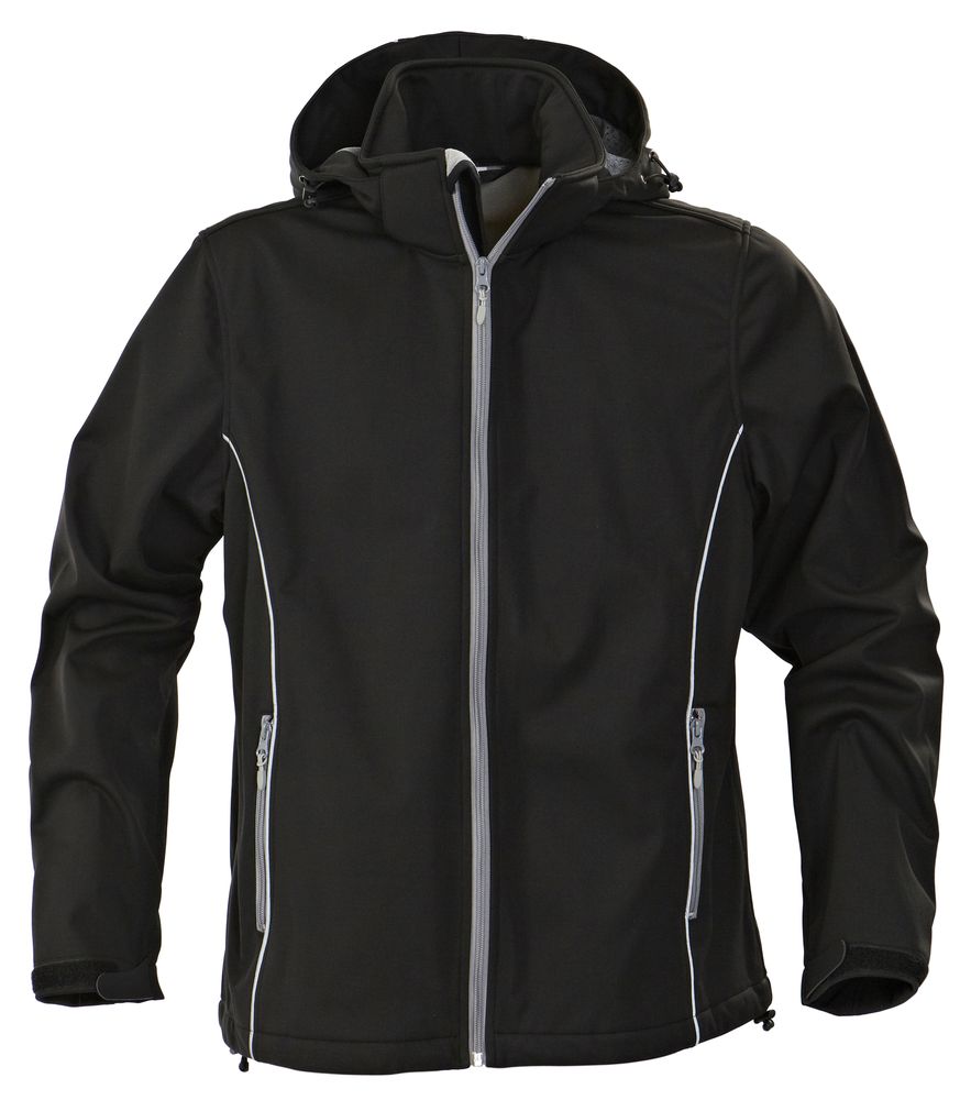 Куртка софтшелл мужская Skyrunning, черная / Миниатюра WWW (1000)