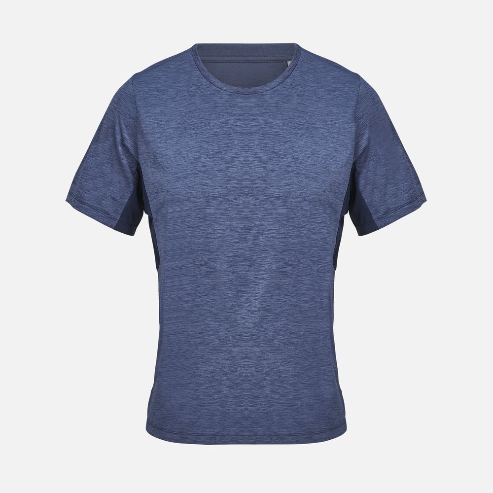 Футболка спортивная унисекс Storm, темно-синий меланж / Миниатюра WWW (1000)