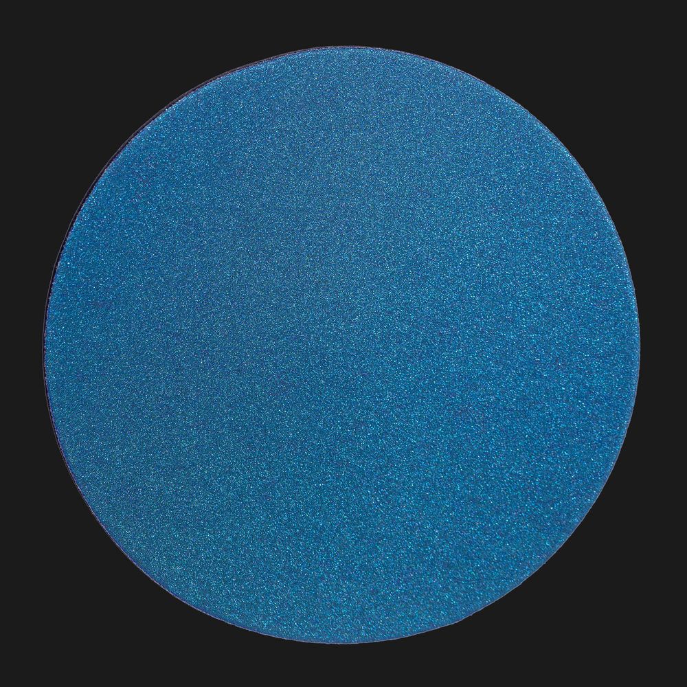 Лейбл светоотражающий Tao Round, L, синий / Миниатюра WWW (1000)