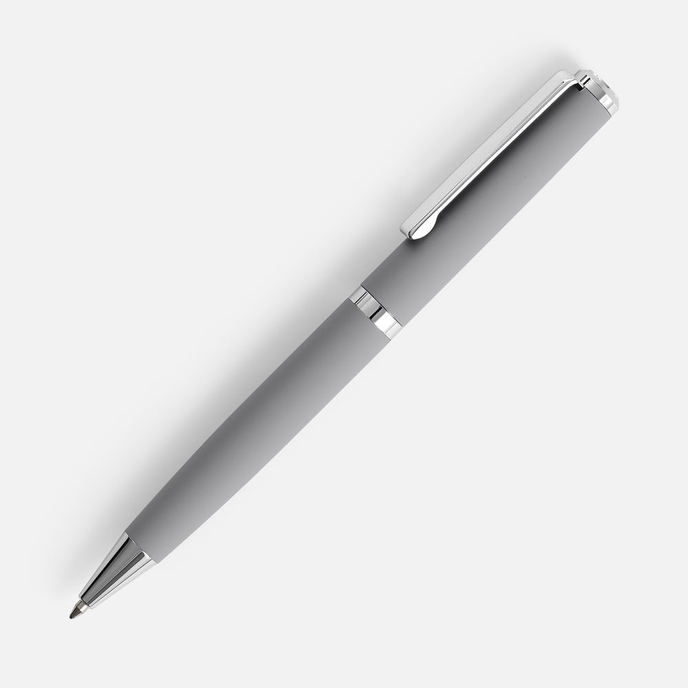 Ручка шариковая Inkish Chrome, серая / Миниатюра WWW (1000)