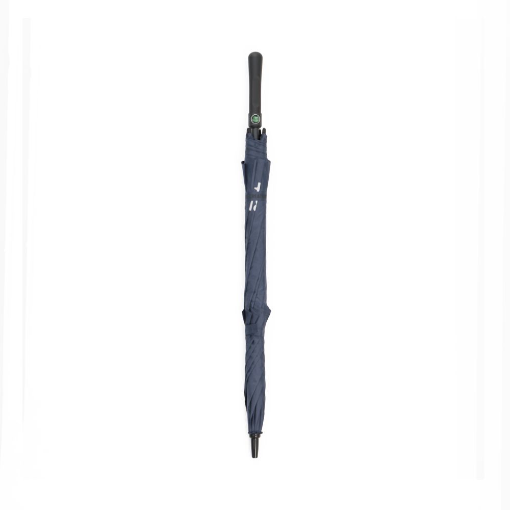 Зонт-трость Dome Double, темно-синий / Миниатюра нанесения (1000)