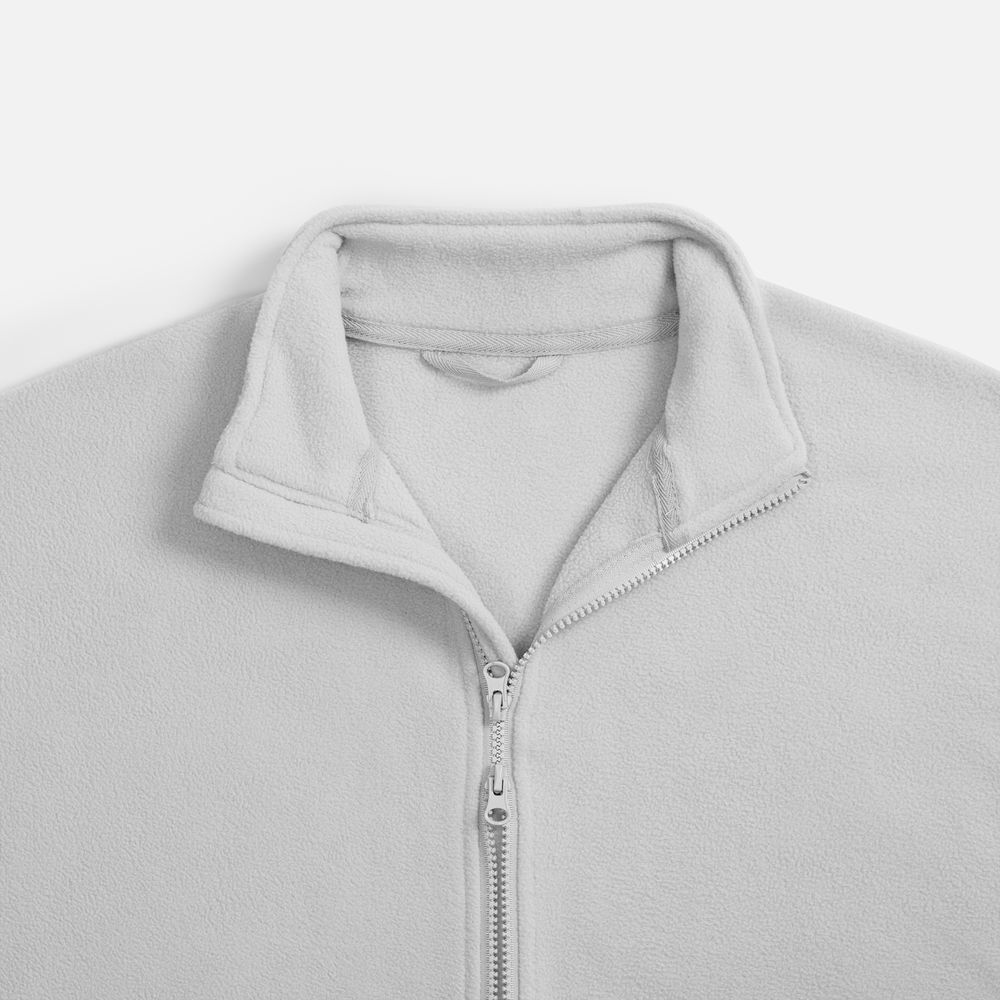 Куртка флисовая унисекс Nebo, светло-серая / Миниатюра WWW (1000)