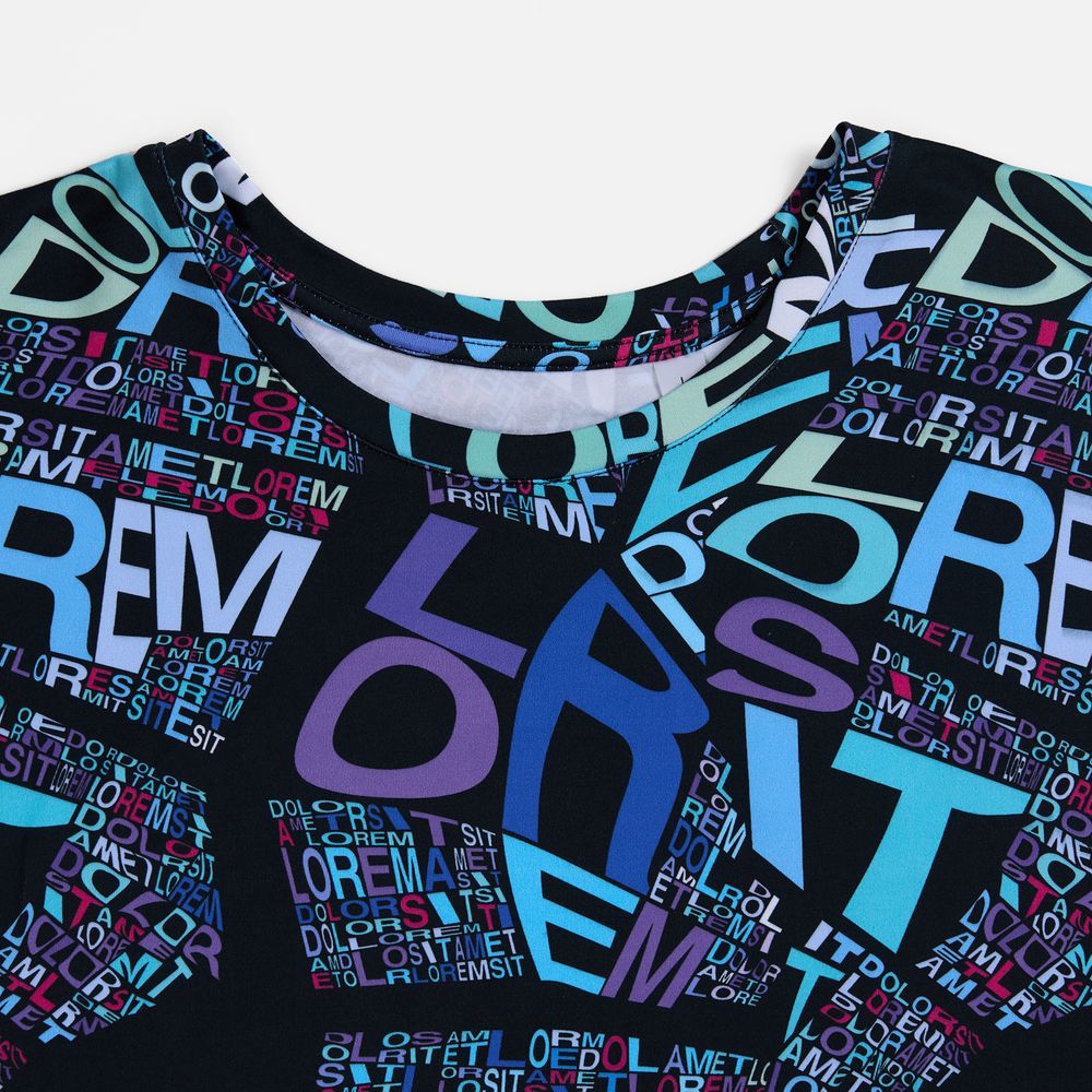 Футболка унисекс Senti с полной запечаткой на заказ / Миниатюра WWW (1000)