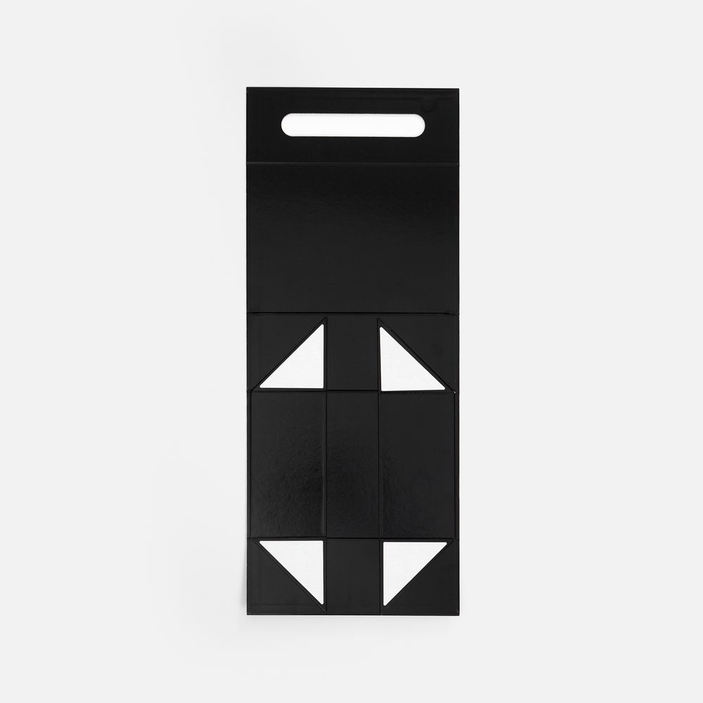 Коробка складная Holdfold, M, черная / Миниатюра WWW (1000)