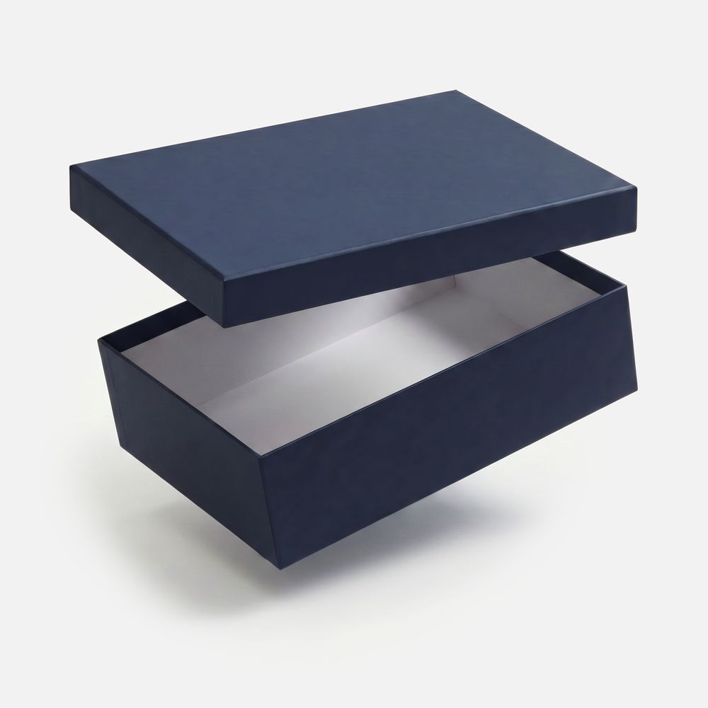 Коробка Drop Top, темно-синяя / Миниатюра WWW (1000)