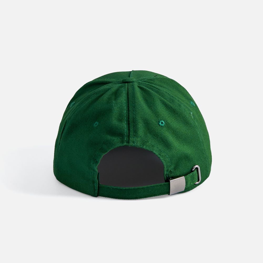 Бейсболка Long Beach, темно-зеленая / Миниатюра WWW (1000)