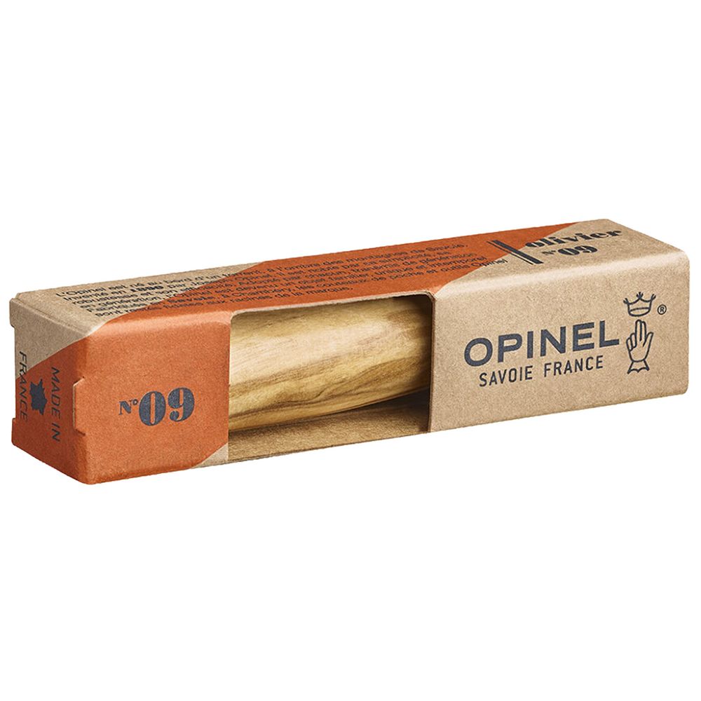 Нож Opinel № 9, оливковое дерево / Миниатюра WWW (1000)