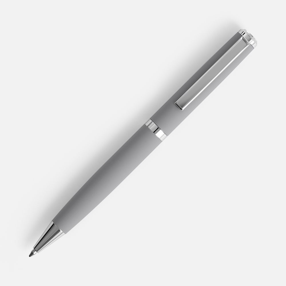Ручка шариковая Inkish Chrome, серая / Миниатюра WWW (1000)