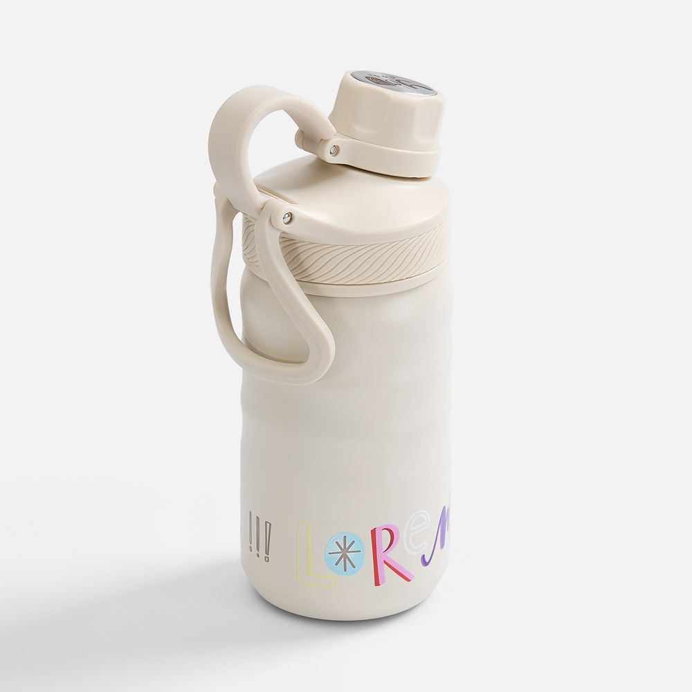 Термобутылка Fujisan 2.0, голубая / Миниатюра нанесения (1000)