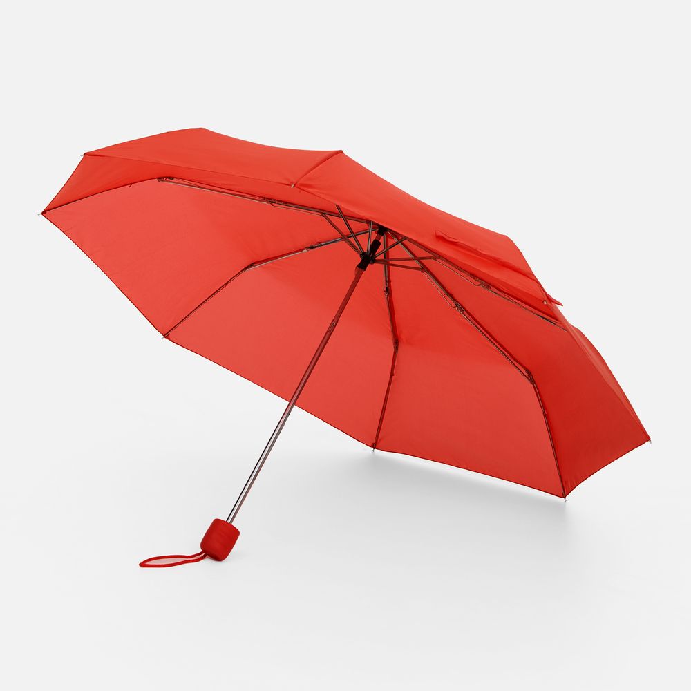 Зонт складной Basic, красный / Миниатюра WWW (1000)