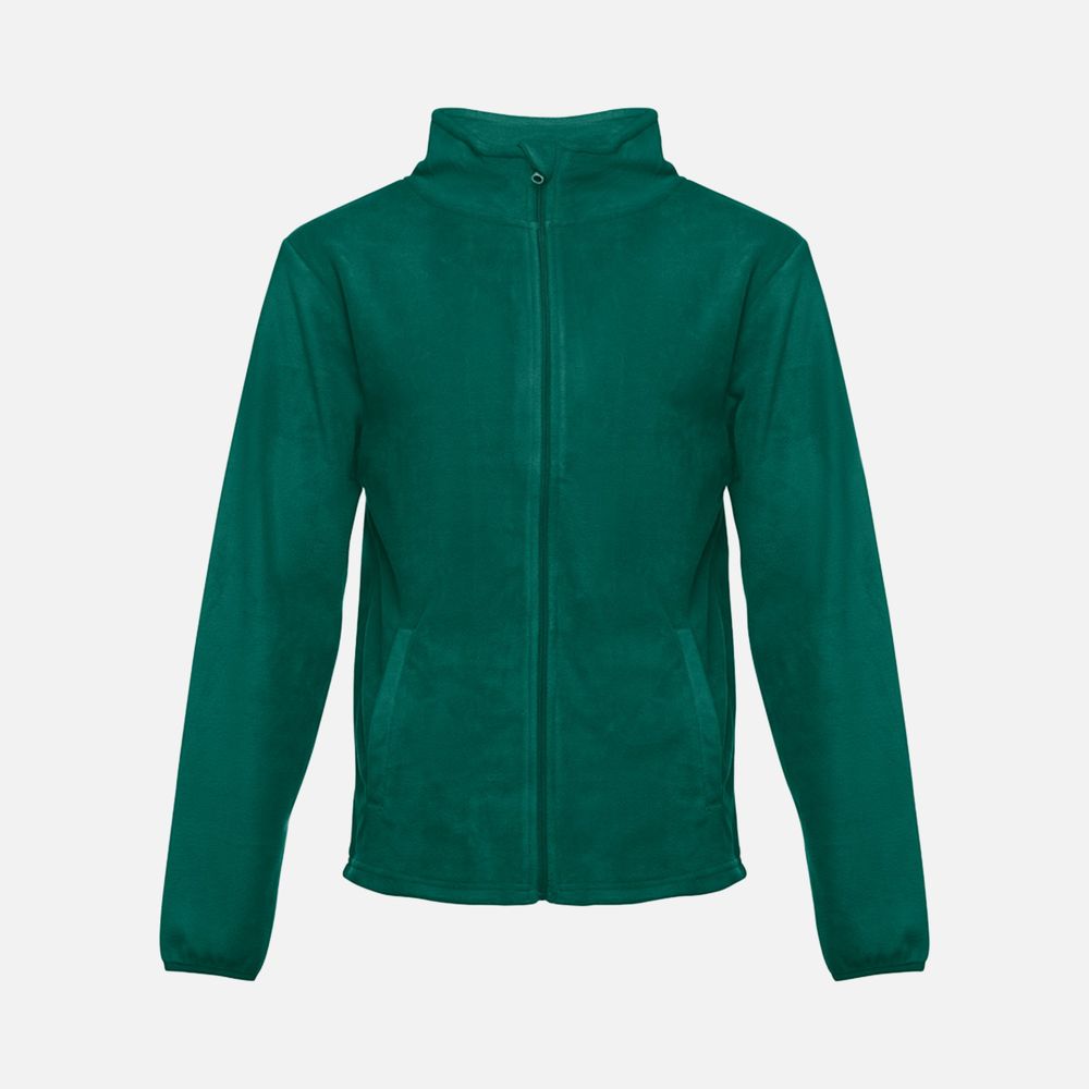 Куртка флисовая мужская Helsinki, темно-зеленая / Миниатюра WWW (1000)