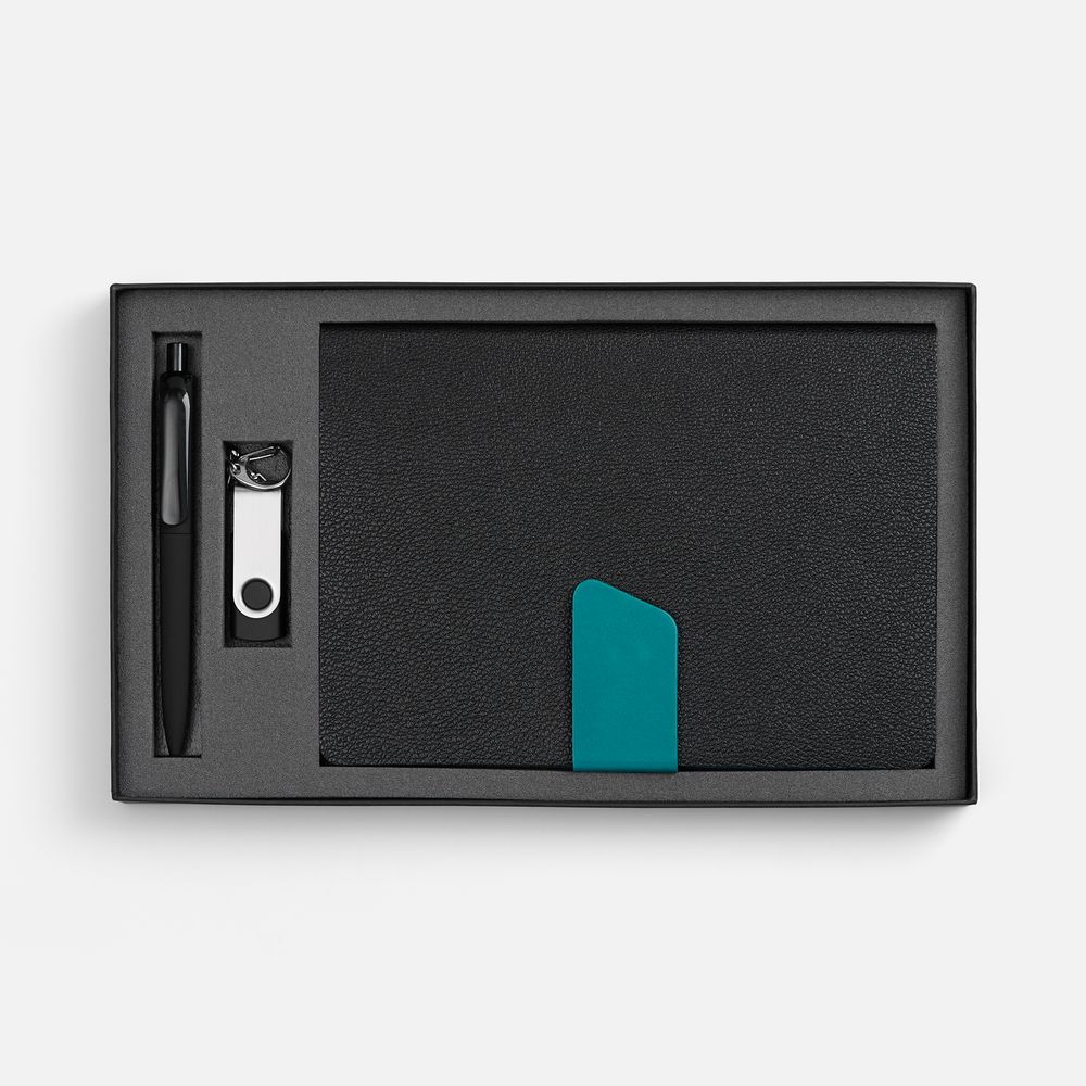 Набор Boom Memory, черный с бирюзовым / Миниатюра WWW (1000)
