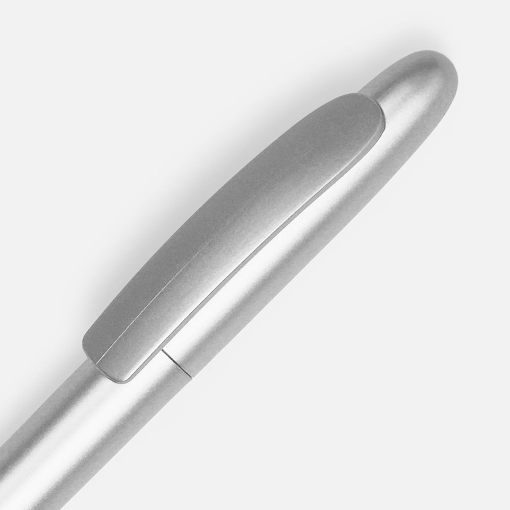 Ручка шариковая Moor Silver, ver.2, серебристый металлик / Миниатюра WWW (1000)