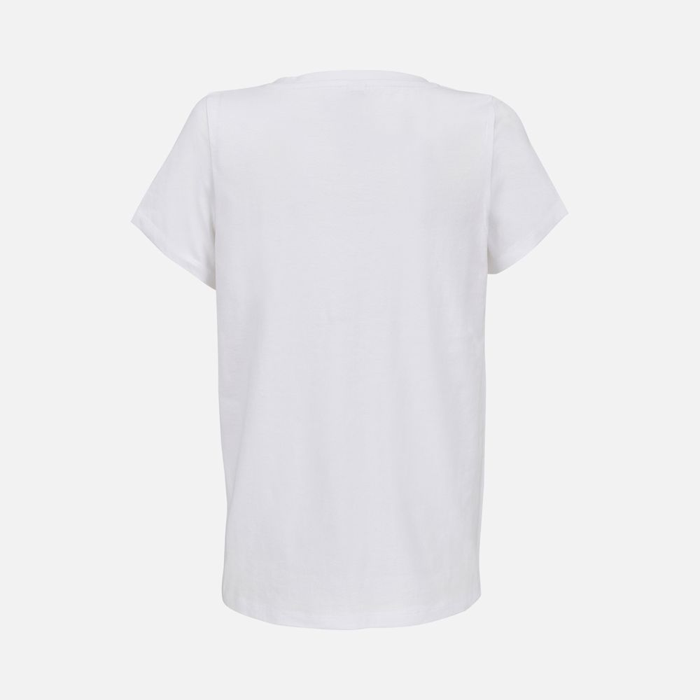 Футболка женская Regent Women с V-образным вырезом, белая / Миниатюра WWW (1000)