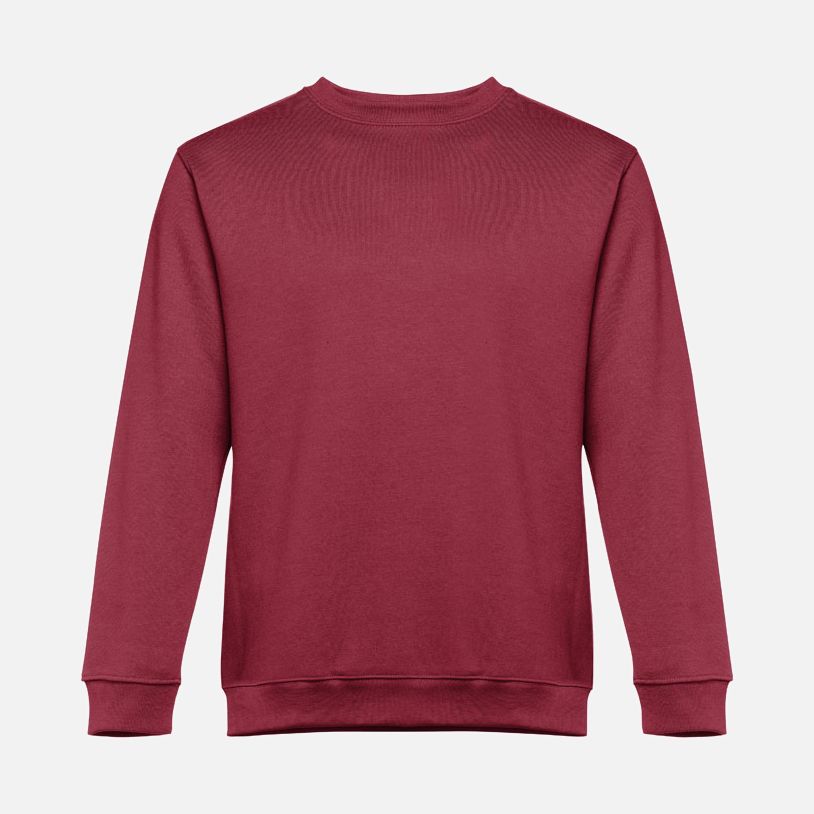 Свитшот унисекс Delta, бордовый / Миниатюра WWW (1000)