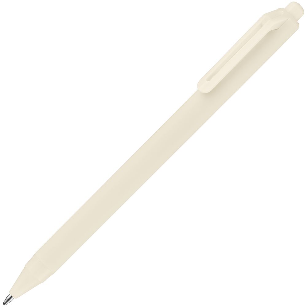 Ручка шариковая Cursive Soft Touch, бежевая / Миниатюра WWW (1000)
