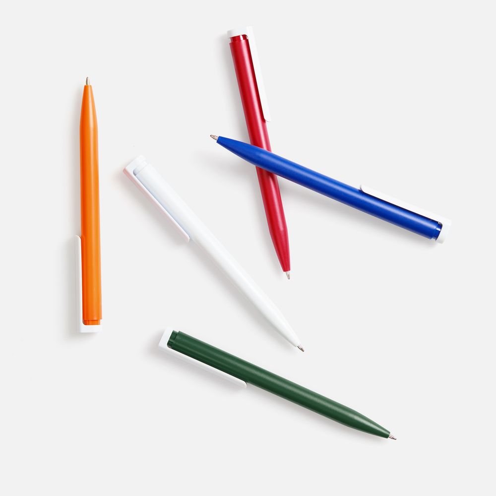 Ручка шариковая Dotto, зеленая / Миниатюра WWW (1000)