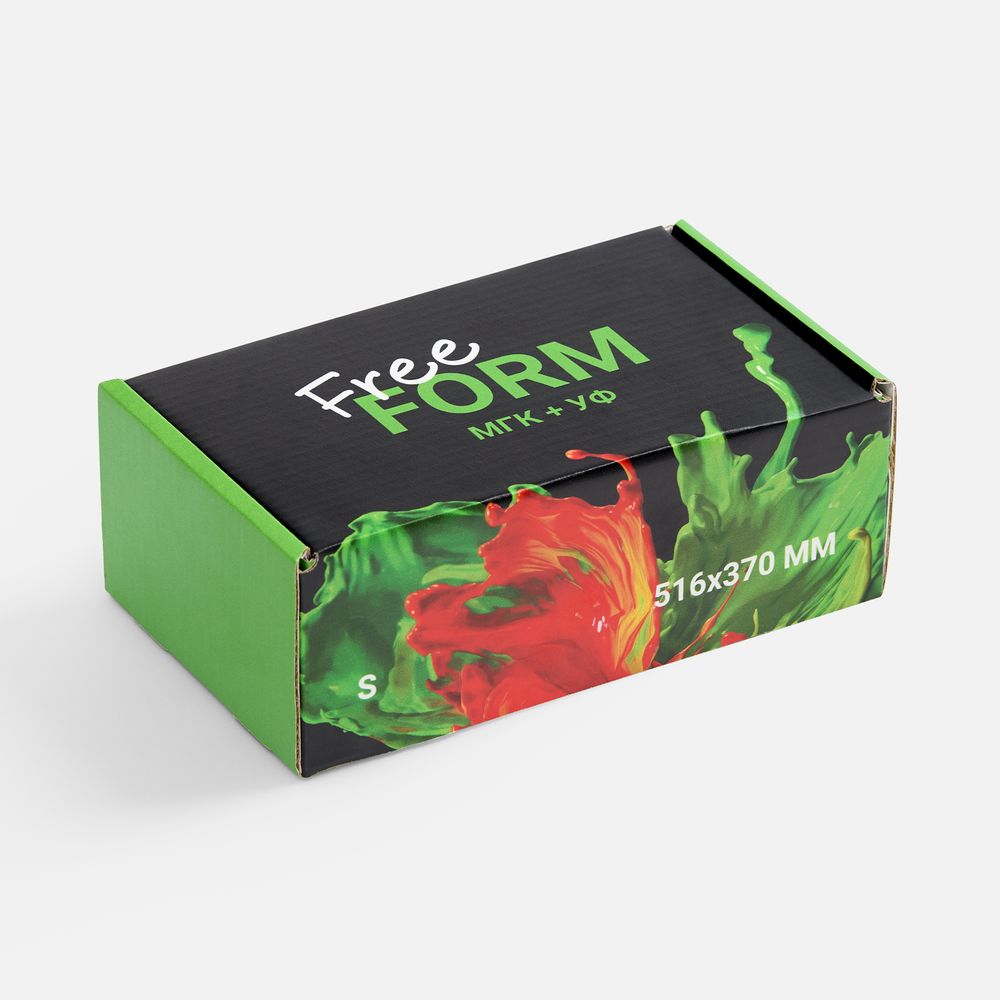 Коробка с печатью на заказ Freeform, S / Миниатюра WWW (1000)